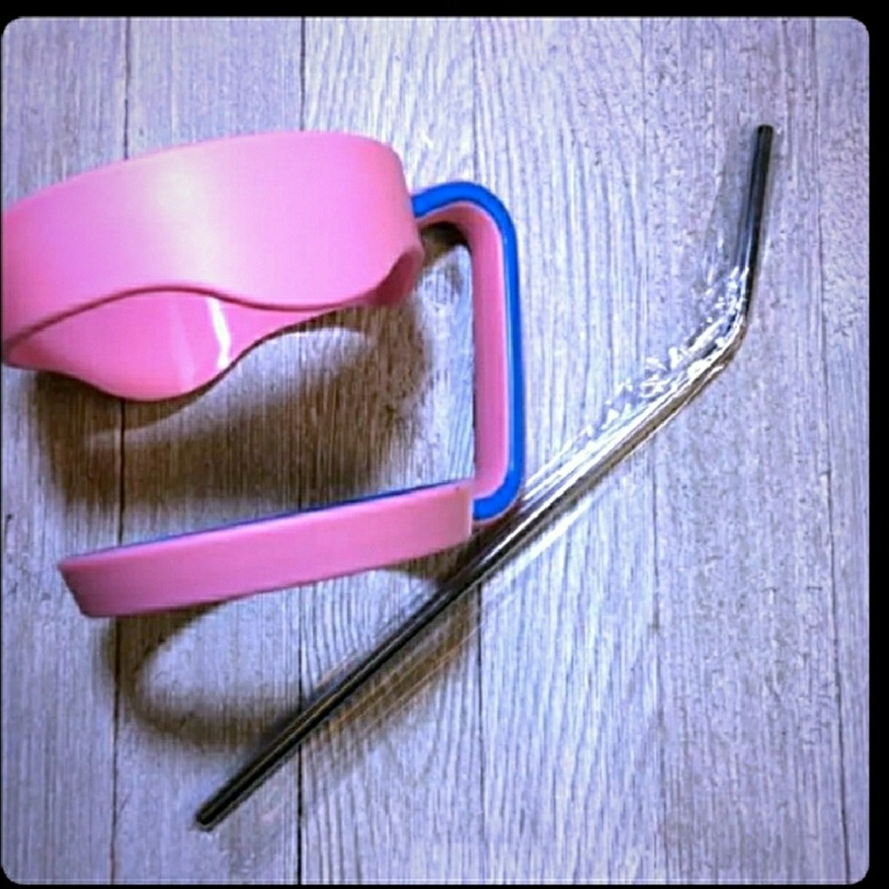 Pink 1X pc Handle for YETI Rambler